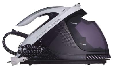 Philips GC9660/30 stoomstrijkijzer station 2700 W 1,8 l T-ionicGlide-zoolplaat Paars, Wit