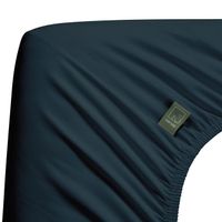 Beddinghouse Dutch Design Jersey Stretch Split-topper Hoeslaken Blauw-Lits-jumeaux (180x200/220 cm) - thumbnail