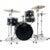 DW Drums Design Series Mini Pro 18 inch Satin Black 4d. shellset