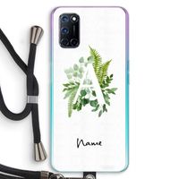 Green Brush: Oppo A92 Transparant Hoesje met koord