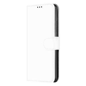Samsung Galaxy S22 Book Cover Hoesje Wit met Pasjeshouder