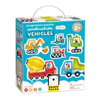 Banana Panda - oplopende puzzels voertuigen - 33st.