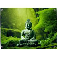 Tuinposter Boeddha 7 - Pillow Buddies