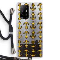 Musketon Anchor: Oppo A95 5G Transparant Hoesje met koord