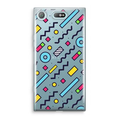 8-bit N°8: Sony Xperia XZ1 Compact Transparant Hoesje