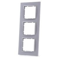 Berker 10136424 veiligheidsplaatje voor stopcontacten Aluminium - thumbnail