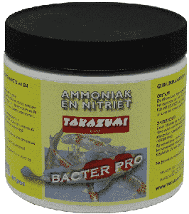 Takazumi Bacter Pro 400g - Effectieve Ammoniak- & Nitrietverlager voor Heldere Vijvers