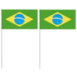 Handvlag Brazilie set van 10