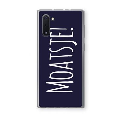 Moatsje!: Samsung Galaxy Note 10 Transparant Hoesje