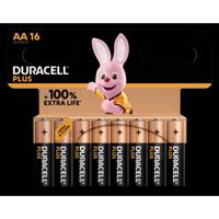 Duracell Plus-AA CP16 AA batterij (penlite) Alkaline 1.5 V 16 stuk(s) - thumbnail