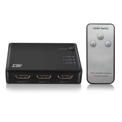 ACT 4k hdmi switch 3x1
