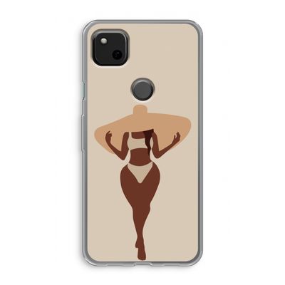 Let's get salty: Google Pixel 4a Transparant Hoesje