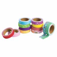 Colorations - tape stof en patronen, set van 12