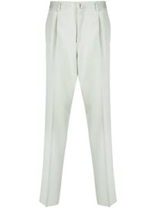 Lanvin pantalon de costume à plis marqués - Vert