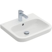 Villeroy & Boch Architectura wastafel 55x47cm met kraangat met overloop wit 41885501