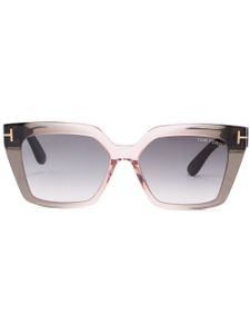 TOM FORD Eyewear lunettes de soleil Winona à monture papillon - Tons neutres