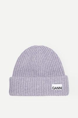 Ganni muts A6439 paars