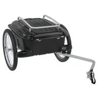 M-Wave aanhangwagen met kunststofbak 70 ltr. max. 25kg zwart