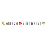 Haza Witbaard Letterslinger welkom sint & piet, 285cm