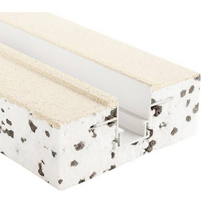 Deko Light Combo Dämmung Montageprofil 2 m, weiß 988171 Profiel Wit