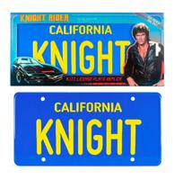 Knight Rider: Kentekenplaat Prop Replica Knight Rider: Kentekenplaat Prop Replica