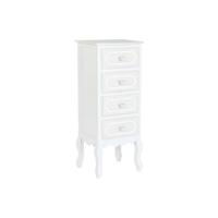 Ladenkast Home ESPRIT Wit Romantiek 40 x 36 x 100 cm