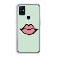 Kusje: OnePlus Nord N10 5G Transparant Hoesje Kusje: OnePlus Nord N10 5G Transparant Hoesje