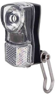 Edge koplamp swift 2.0 1 led met reflectie incl. batterijen (op kaart verpakt)