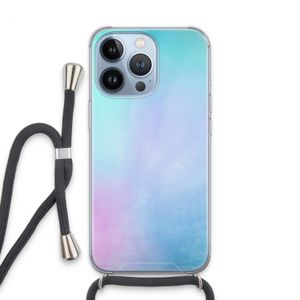 mist pastel: iPhone 13 Pro Transparant Hoesje met koord