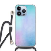 mist pastel: iPhone 13 Pro Transparant Hoesje met koord