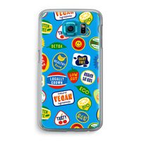Fruitsticker: Samsung Galaxy S6 Transparant Hoesje