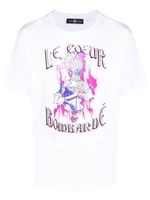 Edward Crutchley t-shirt en coton à manches courtes - Blanc - thumbnail