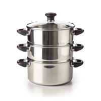 BEKA POLO stomer met glazen deksel 24cm