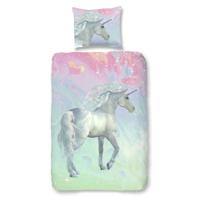 Dekbedovertrek Katoen Sweet Unicorn Dieren 140x200 Cm Verkoelend Good Morning - Dekbed-Discounter.nl