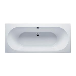 Ligbad Duo Wiesbaden Portus Inbouw 180x80x50 cm Wit