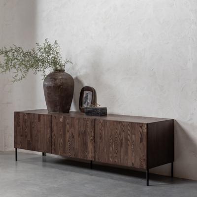 WOOOD TV-meubel 'Bono' Essenhout, 180cm, kleur Bruin