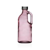 Waterfles Versa Roze Glas Aluminium