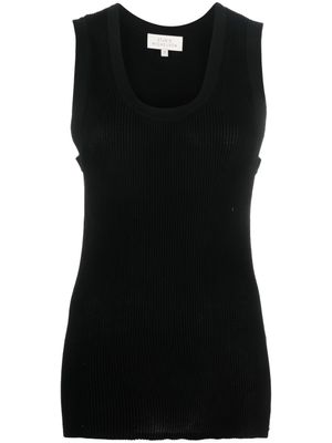 Studio Nicholson haut à design sans manches - Noir