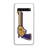 Pew Pew Pew: Samsung Galaxy S10 5G Transparant Hoesje