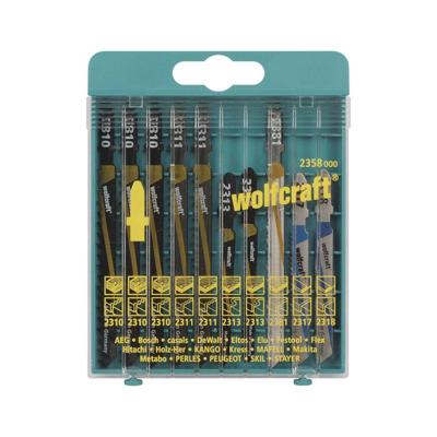 Wolfcraft 2358000 10 Decoupeerzaagbladen 10 stuk(s)