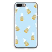 Ananasjes: iPhone 8 Plus Transparant Hoesje Ananasjes: iPhone 8 Plus Transparant Hoesje
