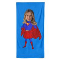 Cartoon Handdoek Super Woman - Pillow Buddies