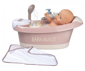 Smoby Poppenbad met accessoires 2-in-1 Baby Nurse Balneo