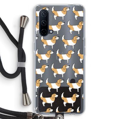 Doggy: OnePlus Nord CE 5G Transparant Hoesje met koord