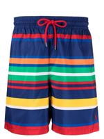 Polo Ralph Lauren short de bain à rayures - Bleu