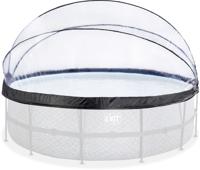 Exit zwembadoverkapping ECO rond 488 cm - universeel