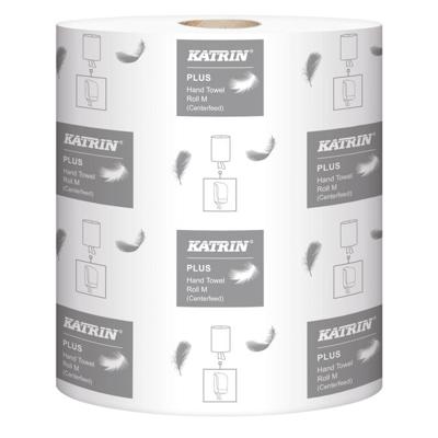 Poetspapier Katrin Plus medium 1-laags 870 vel wit 64403