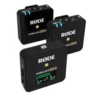 RØDE Wireless GO II draadloze microfoon-set met 2 zenders RØDE Wireless GO II draadloze microfoon-set met 2 zenders