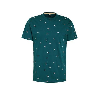 Kultivate T-shirt TS SHARKTANK van biologisch katoen reflective pond Kultivate T-shirt TS SHARKTANK van biologisch katoen reflective pond