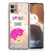 Motorola Moto G32 | Siliconen Case | Donut Roze